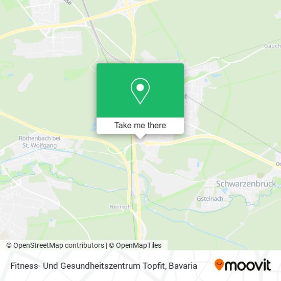 Fitness- Und Gesundheitszentrum Topfit map