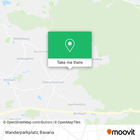 Карта Wanderparkplatz