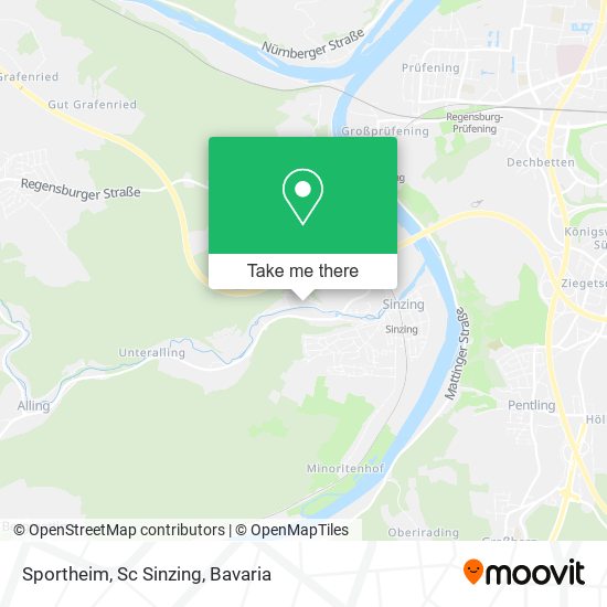 Sportheim, Sc Sinzing map