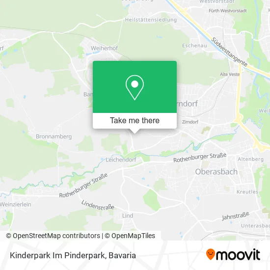 Карта Kinderpark Im Pinderpark