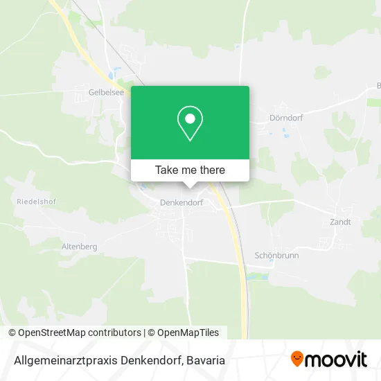 Карта Allgemeinarztpraxis Denkendorf