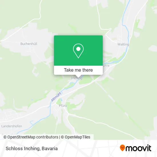 Schloss Inching map
