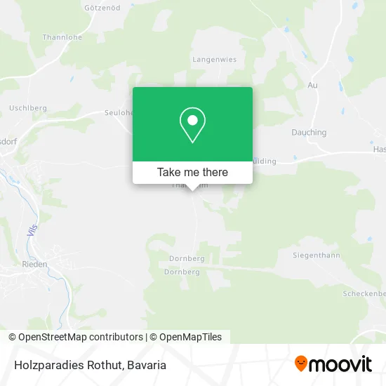 Карта Holzparadies Rothut