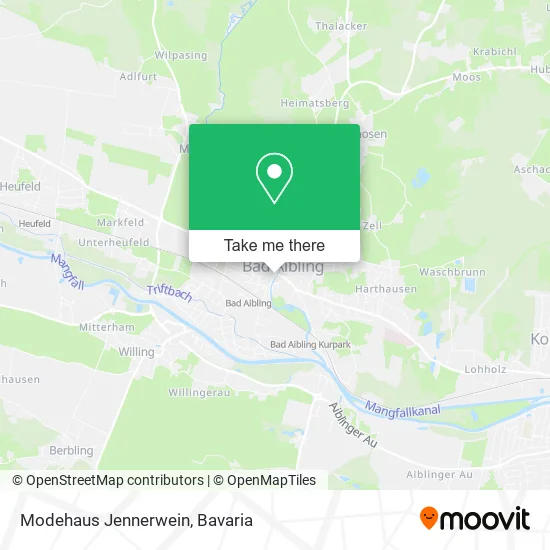 Карта Modehaus Jennerwein