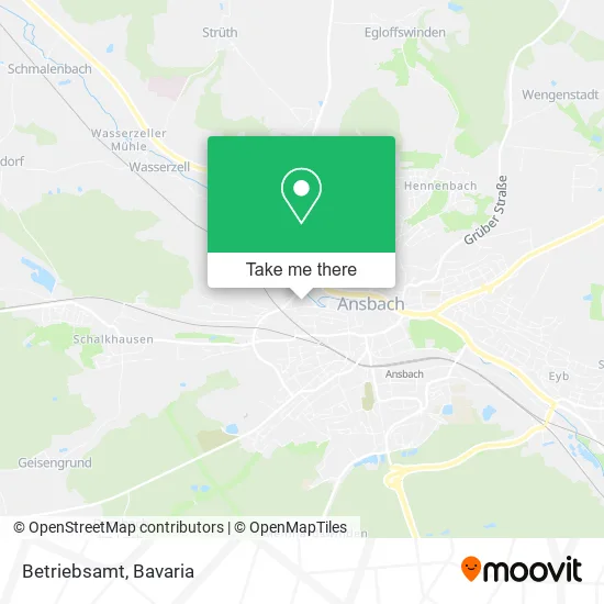 Карта Betriebsamt