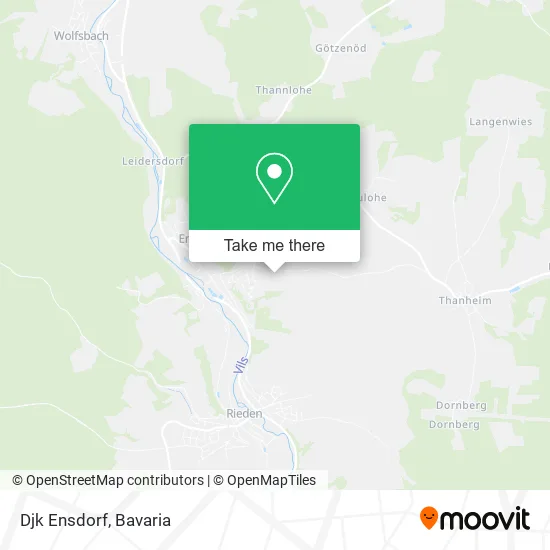Карта Djk Ensdorf