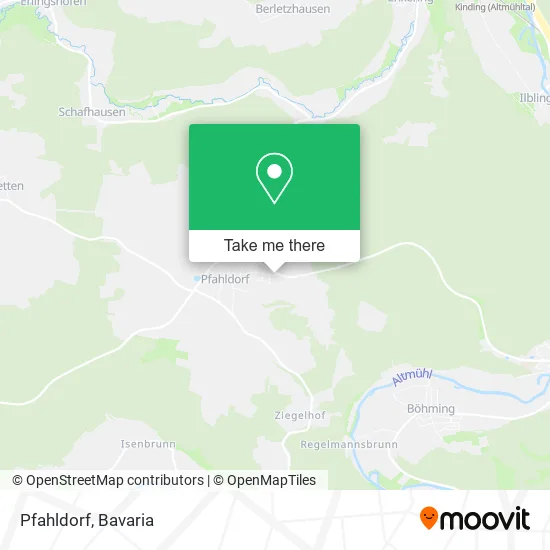 Карта Pfahldorf