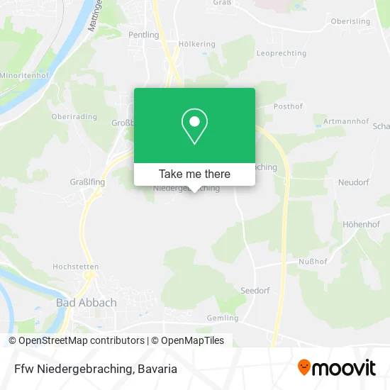 Карта Ffw Niedergebraching