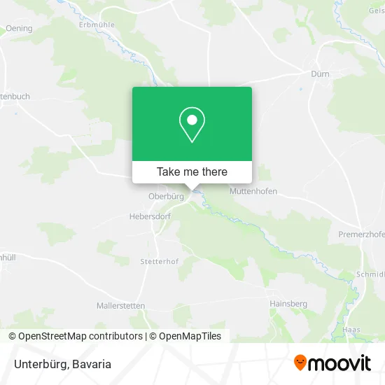 Карта Unterbürg