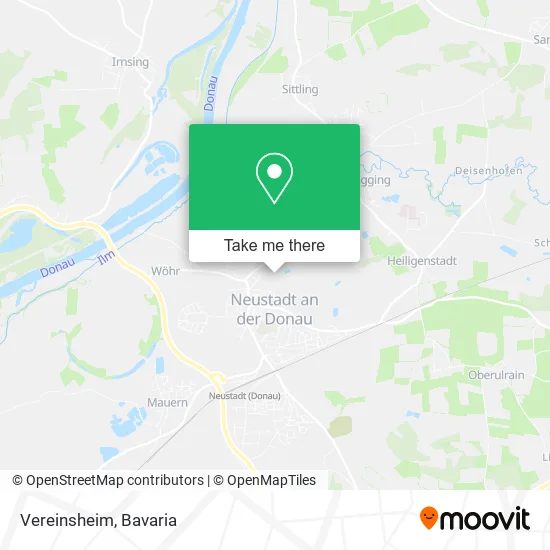 Карта Vereinsheim