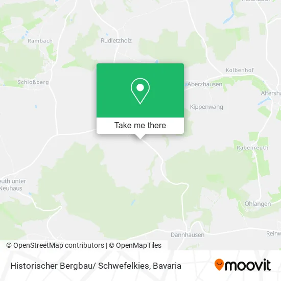 Карта Historischer Bergbau/ Schwefelkies