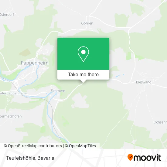 Карта Teufelshöhle