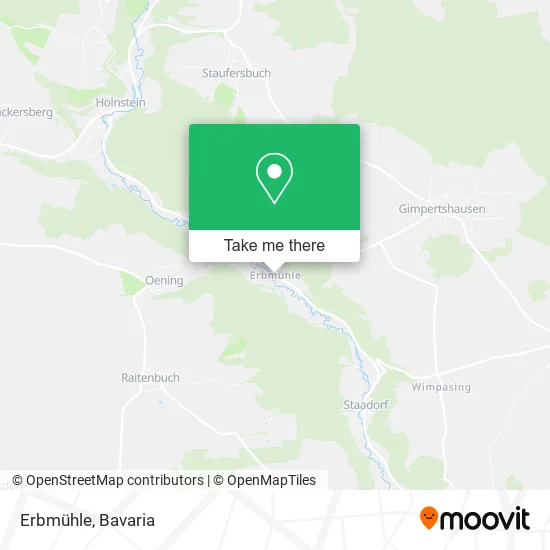 Карта Erbmühle