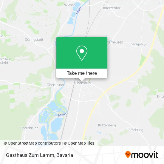 Карта Gasthaus Zum Lamm