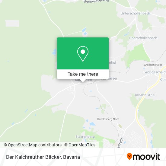 Der Kalchreuther Bäcker map