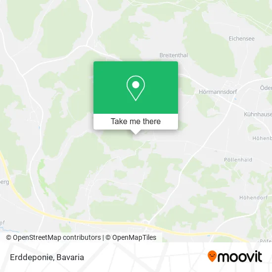 Карта Erddeponie