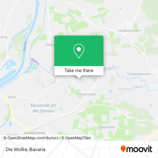 Карта Die Wolke