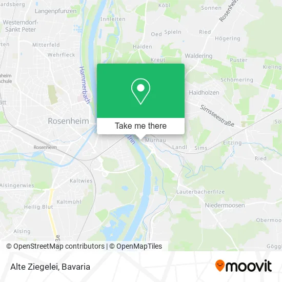 Карта Alte Ziegelei