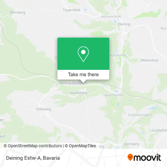 Карта Deining Estw-A