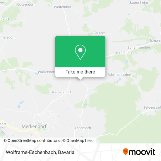 Карта Wolframs-Eschenbach