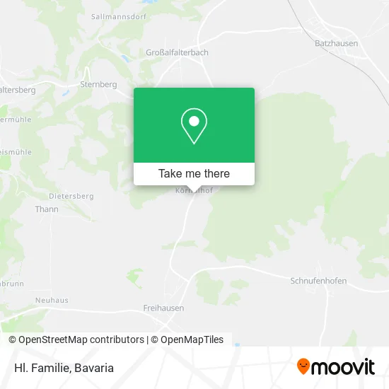 Карта Hl. Familie