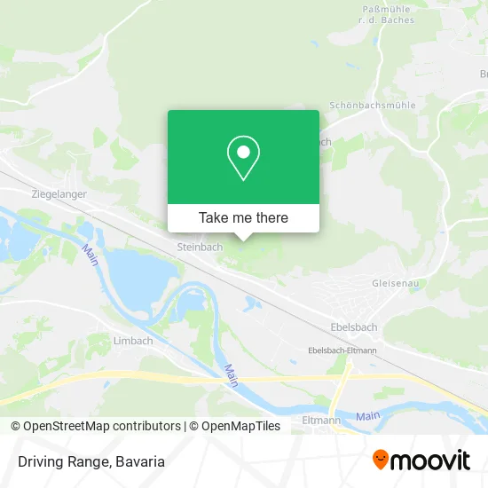 Driving Range map