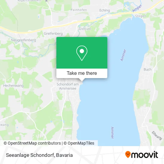Карта Seeanlage Schondorf