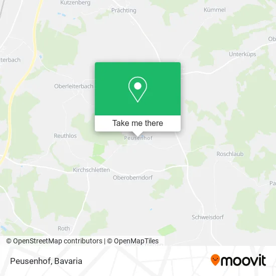 Карта Peusenhof
