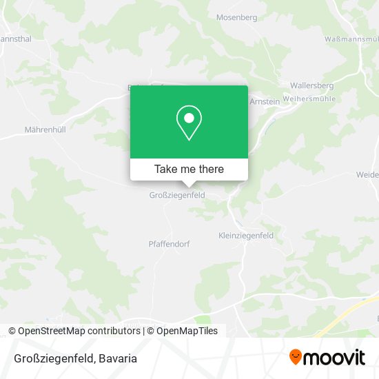 Großziegenfeld map