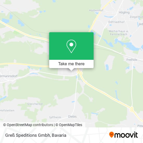 Greß Speditions Gmbh map