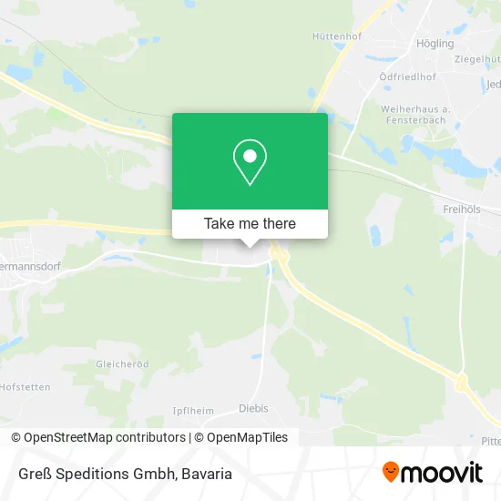 Карта Greß Speditions Gmbh