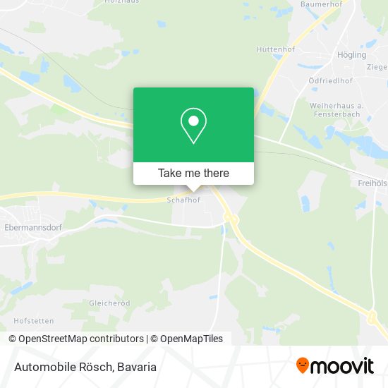 Automobile Rösch map