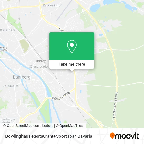 Карта Bowlinghaus-Restaurant+Sportsbar