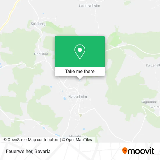 Карта Feuerweiher