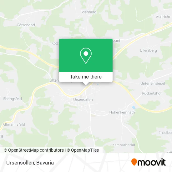 Ursensollen map