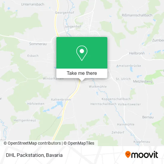 Карта DHL Packstation
