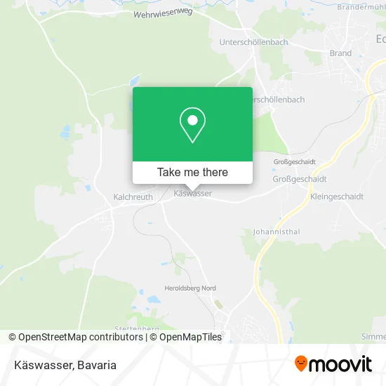 Карта Käswasser