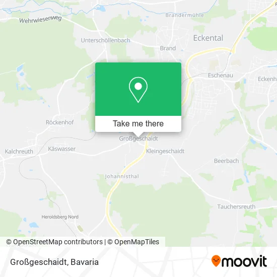 Карта Großgeschaidt