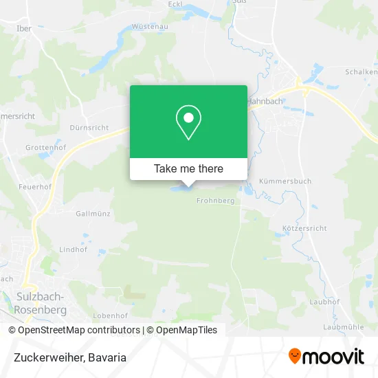 Карта Zuckerweiher