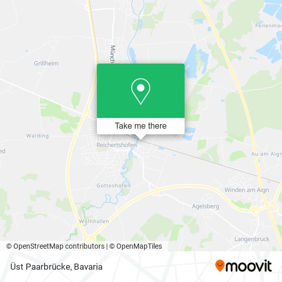 Üst Paarbrücke map