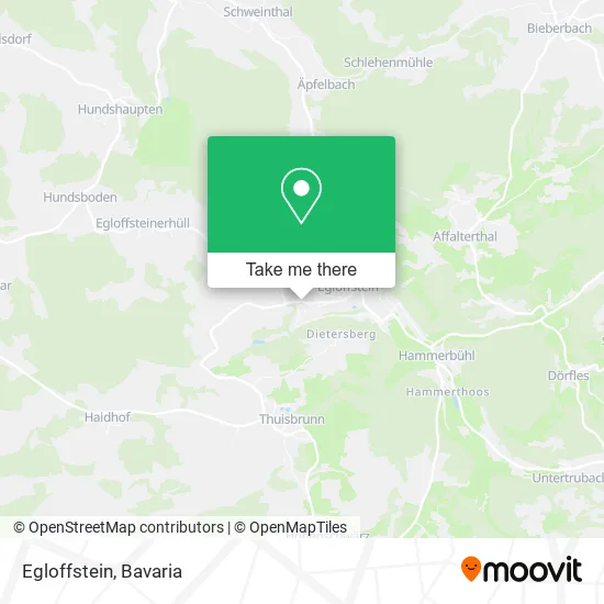 Карта Egloffstein