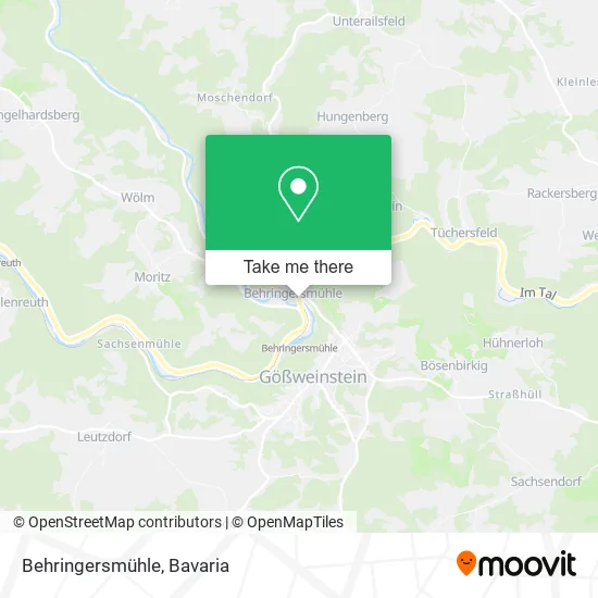 Карта Behringersmühle