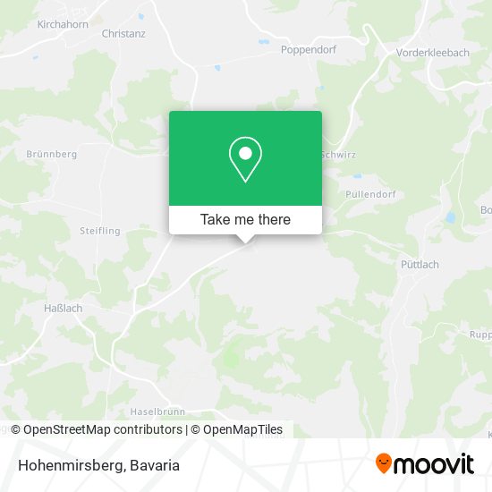 Hohenmirsberg map