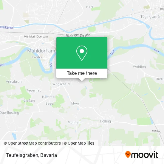 Карта Teufelsgraben