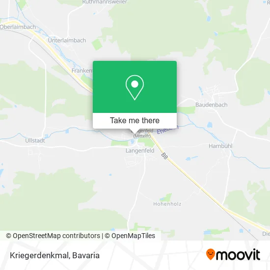 Карта Kriegerdenkmal