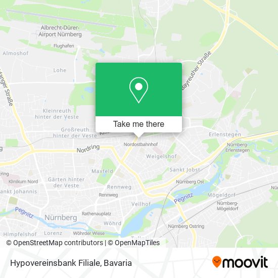Hypovereinsbank Filiale map