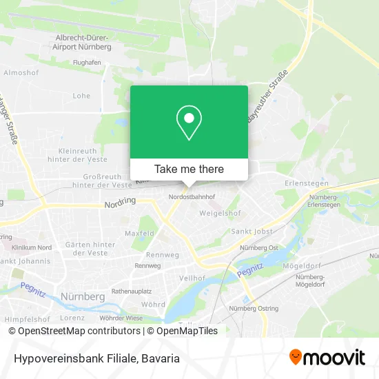 Карта Hypovereinsbank Filiale