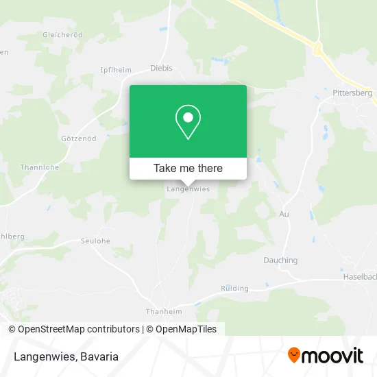 Карта Langenwies