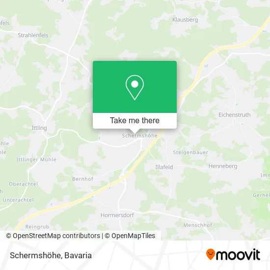 Карта Schermshöhe