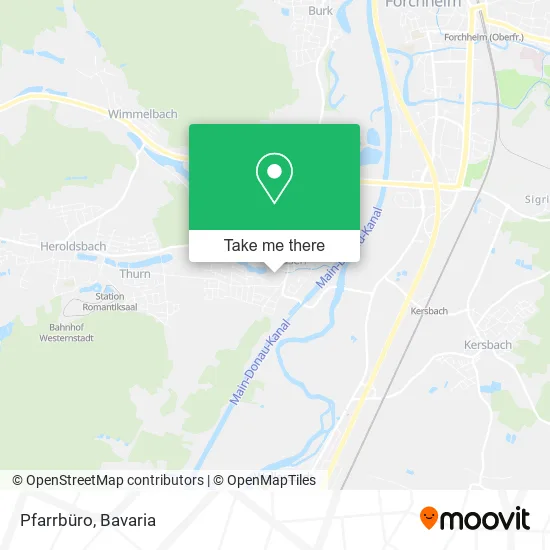 Карта Pfarrbüro